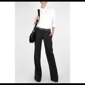 Theory Adelson pinstripe wool pant